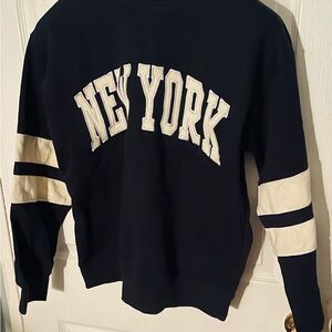 Black and White New York Sweatshirt